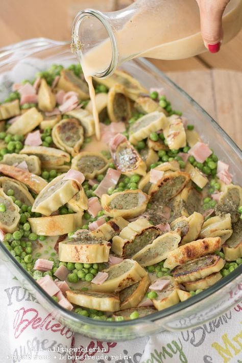 Kochquickie No. 7* Maultaschen-Auflauf * | diealltagsfeierin.de