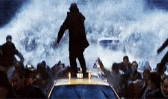 The Day After Tomorrow Gif | Jacob Gyllenhaal | Dennis Quiad | Emmy Rossum | Gif, Fictional characters, Painting