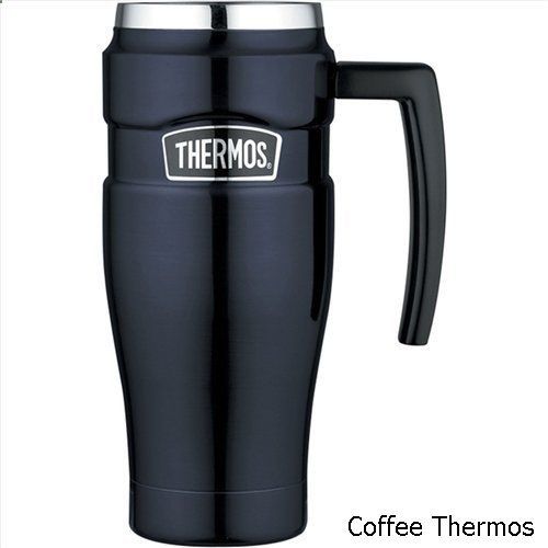 Thermos King Ounce Coffee Stainless 16 Mug Travel zMVqjGSUpL