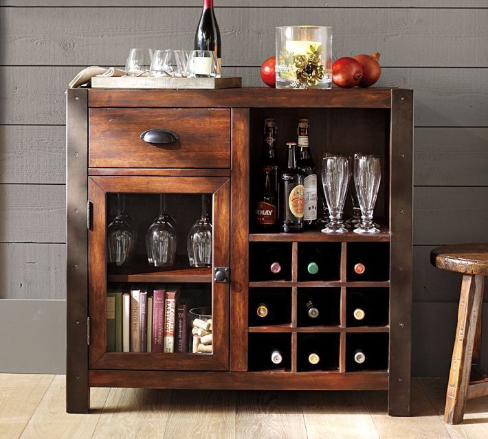 Pin By Melody Schumacher On Home Bar In 2018 Pinterest Bar Cabinet From Pottery Barn