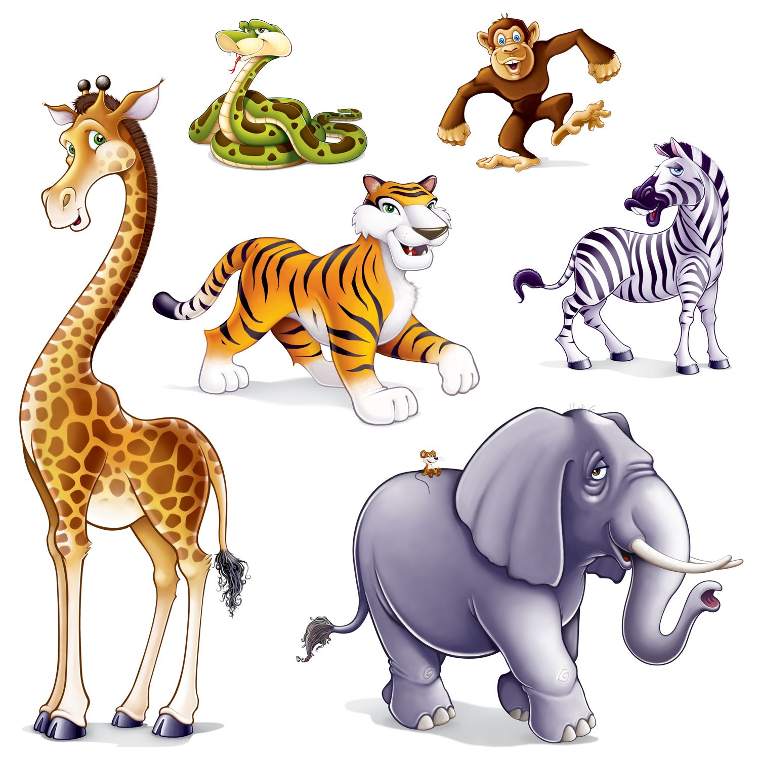 cartoon farm animals free clipart