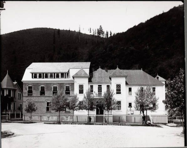 Wallace Idaho Hospital 1907 If I Am Not Mistaken This Wallace Idaho Hospital If I Am Not Mistaken This Is Now The Brooks Hotel Where We Stay When Ping Through And Yes There Are Ghosts