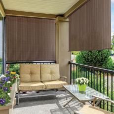 32 Best Outdoor Privacy Screens 2022 | HGTV Privacy Screen Outdoor, Outdoor Blinds, Outdoor Curtains, Outdoor Porch, Outdoor Living, Outdoor Shades For Porch, Privacy Screens, Outdoor Life, Porch Shades