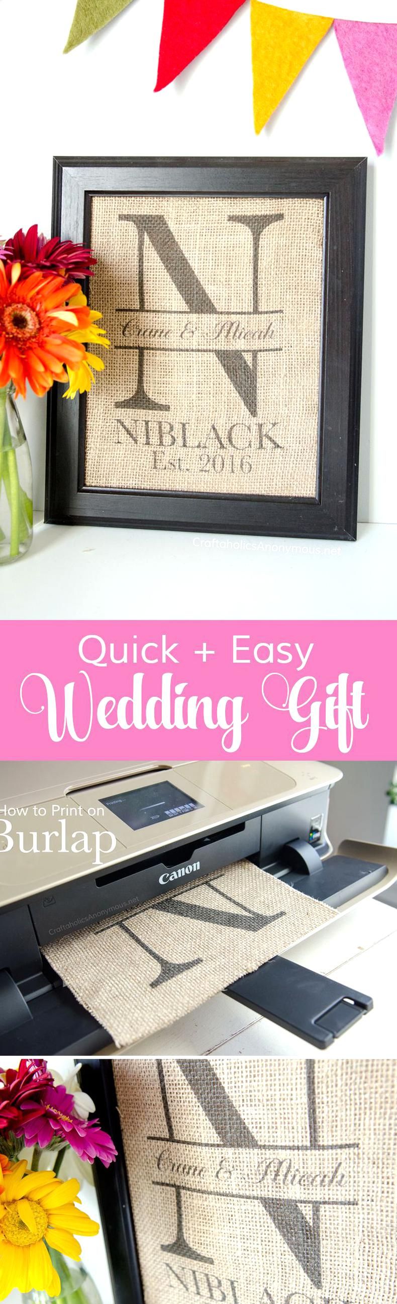 Craftaholics Anonymous Spring means wedding Make beautiful art for the bride and groom to be with this easy tutorial