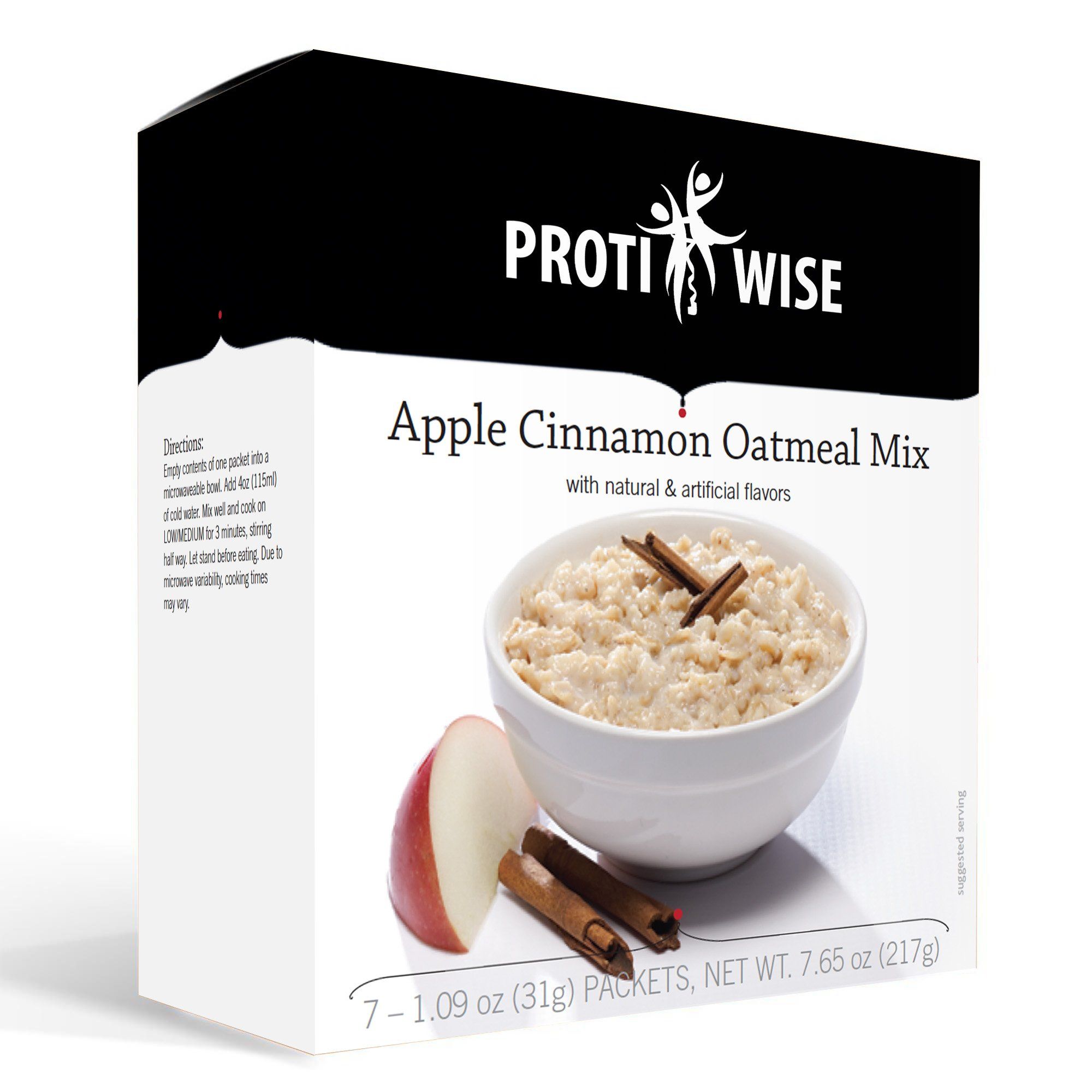 Apple Cinnamon Oatmeal (7/Box) - ProtiWise - Default title