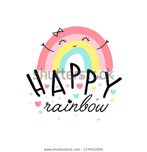 Rainbow Vector Illustration Tshirt Design Slogan: стоковые изображения в HD и миллионы других стоковых фотографий, иллюстраций и векторных изображений без лицензионных платежей в коллекции Shutterstock. Ежедневно добавляются тысячи новых высококачественных фотографий. Kids Prints, Baby Prints, Slogan, All Kids, Illustration, Kids' Dresses, Happy, Design, T Shirt