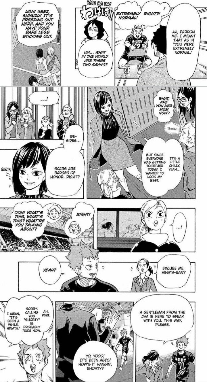 Haikyuu timeskip | Haikyuu, Manga, Comics