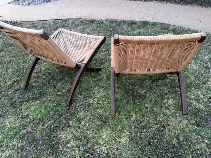 Ames Aire Patio Tables Pair On Onekingslane Com Patio Table Outdoor Chairs Dining Chairs