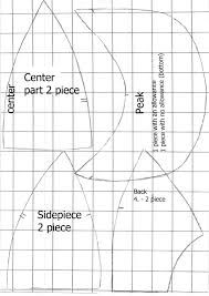 image result for diy fitted cap template sewing pinterest