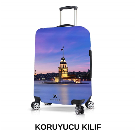 My Valice Valiz Koruyucu Kılıf Kabin Boy MV-İ58 Suitcase, Luggage, Briefcase