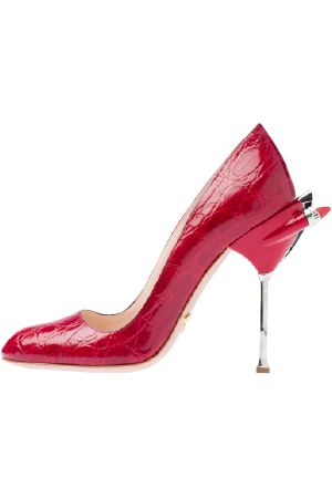 prada high heels red sole