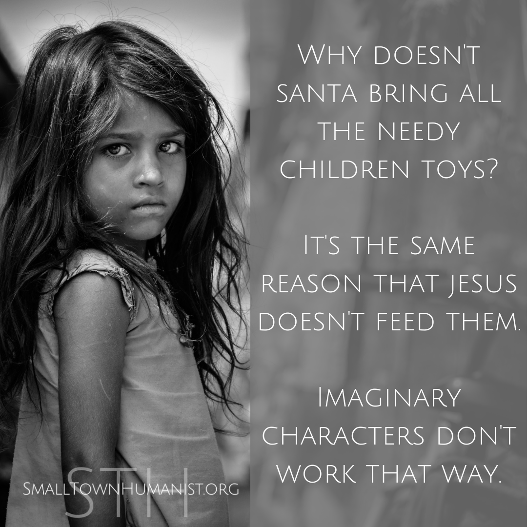 Why doesnt Santa bring all the needy children toys Its the same