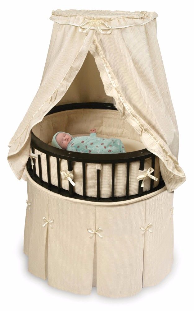 Pin By Doya Designs On Cute Badger Basket Baby Bassinet Round Baby Bassinet, Badger Round Bassinet