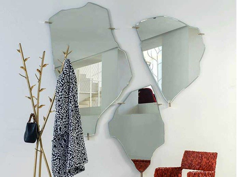 Wall-mounted mirror ARCHIPELAGO - Driade Wall Mounted Mirror, Archipelago, Outdoor Chairs, Oversized Mirror, Exterior, Architecture, Accessories, Furniture, Home Decor