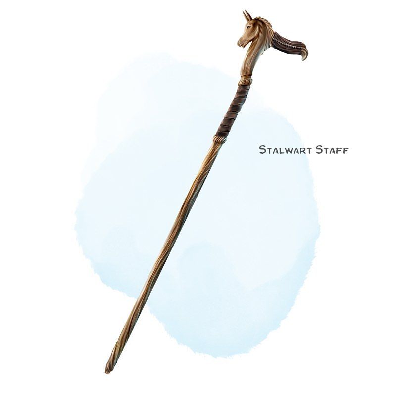 Stalwart Staff Staff Magic Walking Stick Stalwart Staff Staff Magic Walking Stick