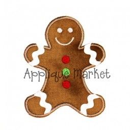 Gingerbread Boy Christmas Applique, Christmas Pjs, Country Christmas, Christmas Crafts, Applique Designs, Machine Embroidery Designs, Applique Market, E 7, All Craft