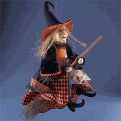 Orange You Glad Hanging Kitchen Witch Doll Witch Doll Halloween Witch Dolls Halloween Doll