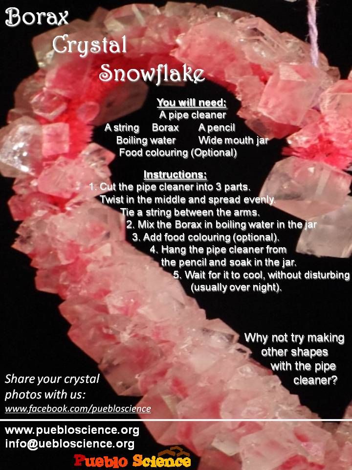 Grow your own Borax Crystals Borax crystals, Wide mouth Grow your own Borax Crystals Borax crystals, Wide mouth