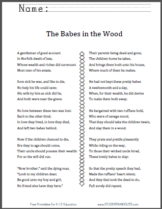 Free Poem Pdf