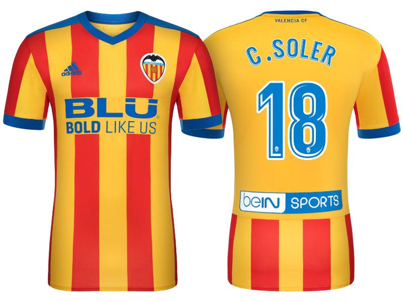 Camiseta Valencia CF Carlos Soler Camiseta Valencia CF Carlos Soler