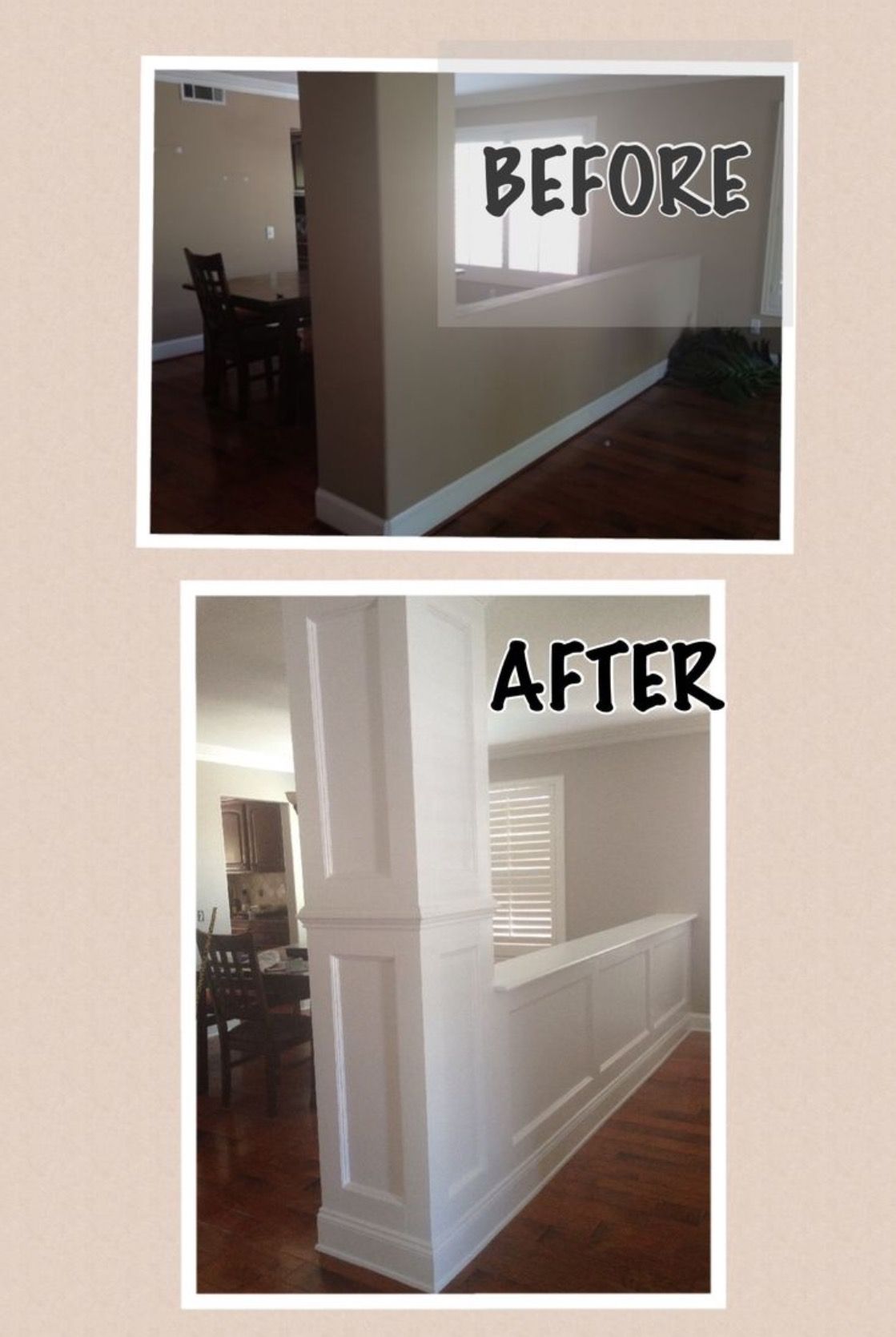 Molding On Bottom Half Wall Ideas For The House In 2019 Home Molding On Bottom Half Wall
