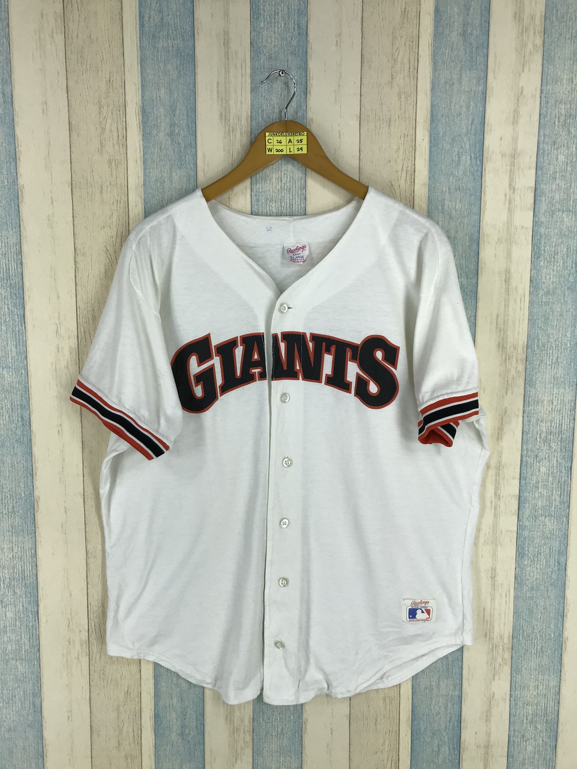 GIANTS Baseball Fan Club Jersey Shirt Xlarge Baseball ...