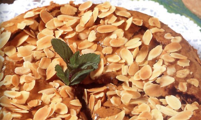 Receta De Tarta De Almendra Al Café Eva Arguiñano Tartas Recetas Fáciles Recetas De Tartas