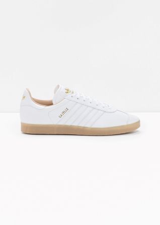 & Other Stories image 1 of Adidas Gazelle in White (With ... & Other Stories image 1 of Adidas Gazelle in White (With ...