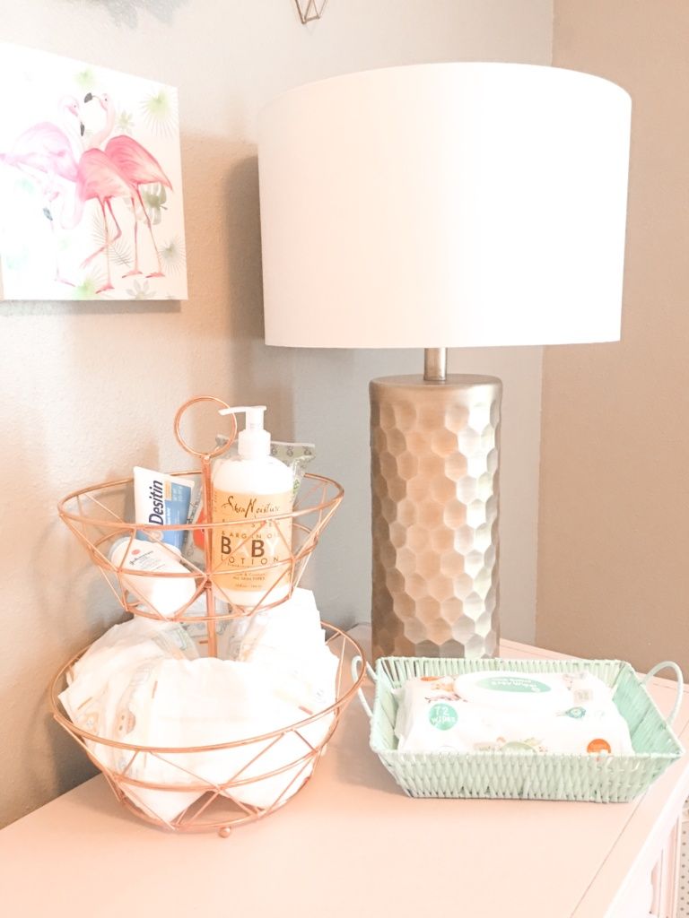 Goldie's Floral and Flamingo Nursery - Her Happy Home
