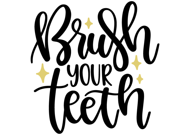 Download Brush your teeth | Svg files for cricut, Cricut, Svg free ...