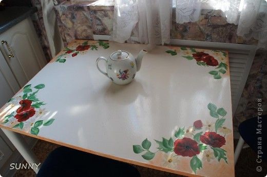 Мастер-класс Роспись Реставрация и роспись кухонного стола Краска фото 1 Home Decor, Decoration Home, Room Decor, Home Interior Design, Home Decoration, Interior Design