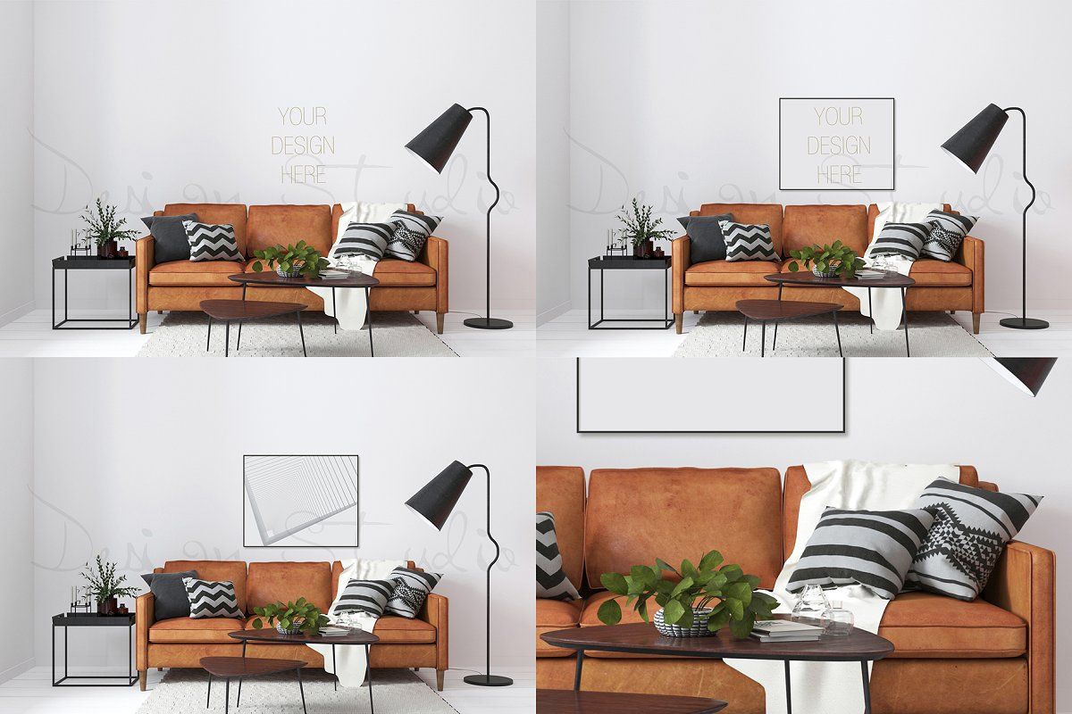 Download Frame mockups bundle, 10 smart psd