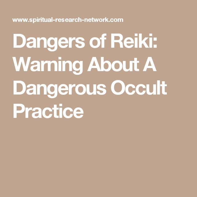 Reiki occult