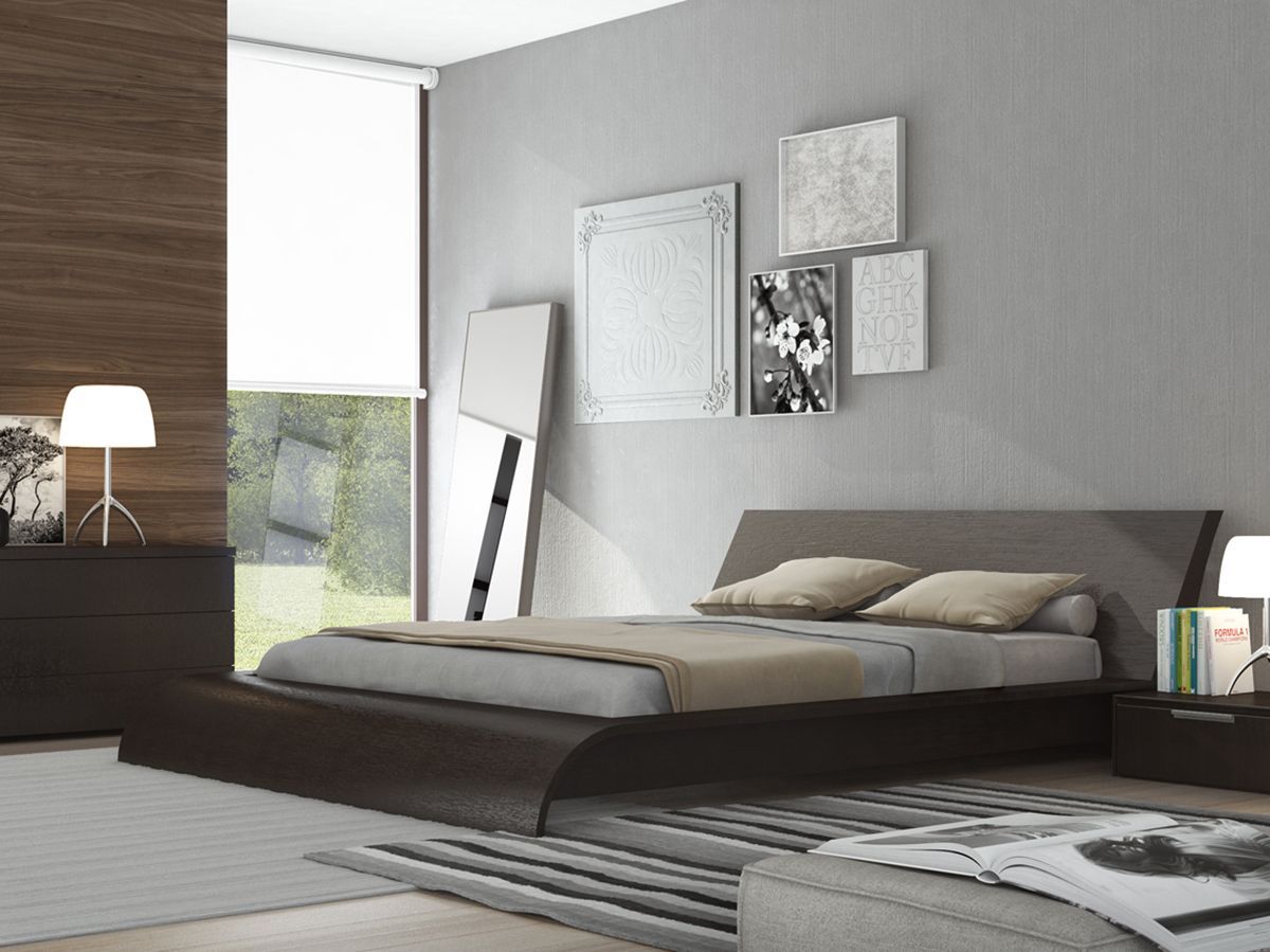 Stickley S Modern Sleigh Bed Bedroom Furnishings Stickley