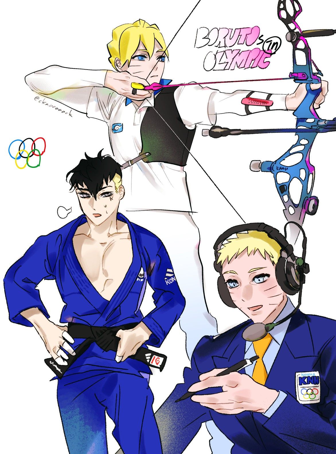 KNB olympic Boruto, League of legends comic, Anime naruto