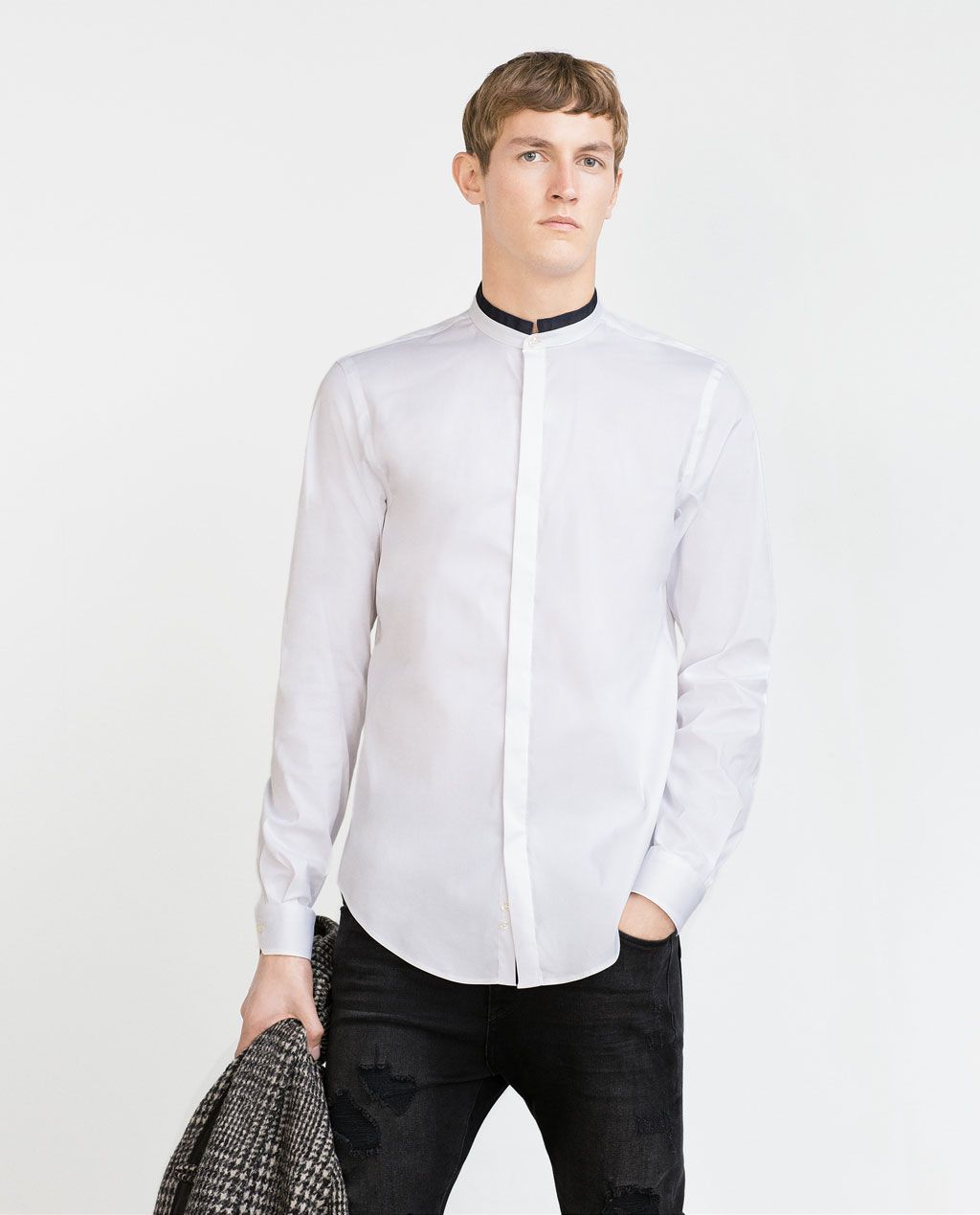 camisas zara hombre