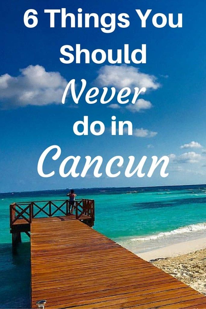 where should you not stay in cancun