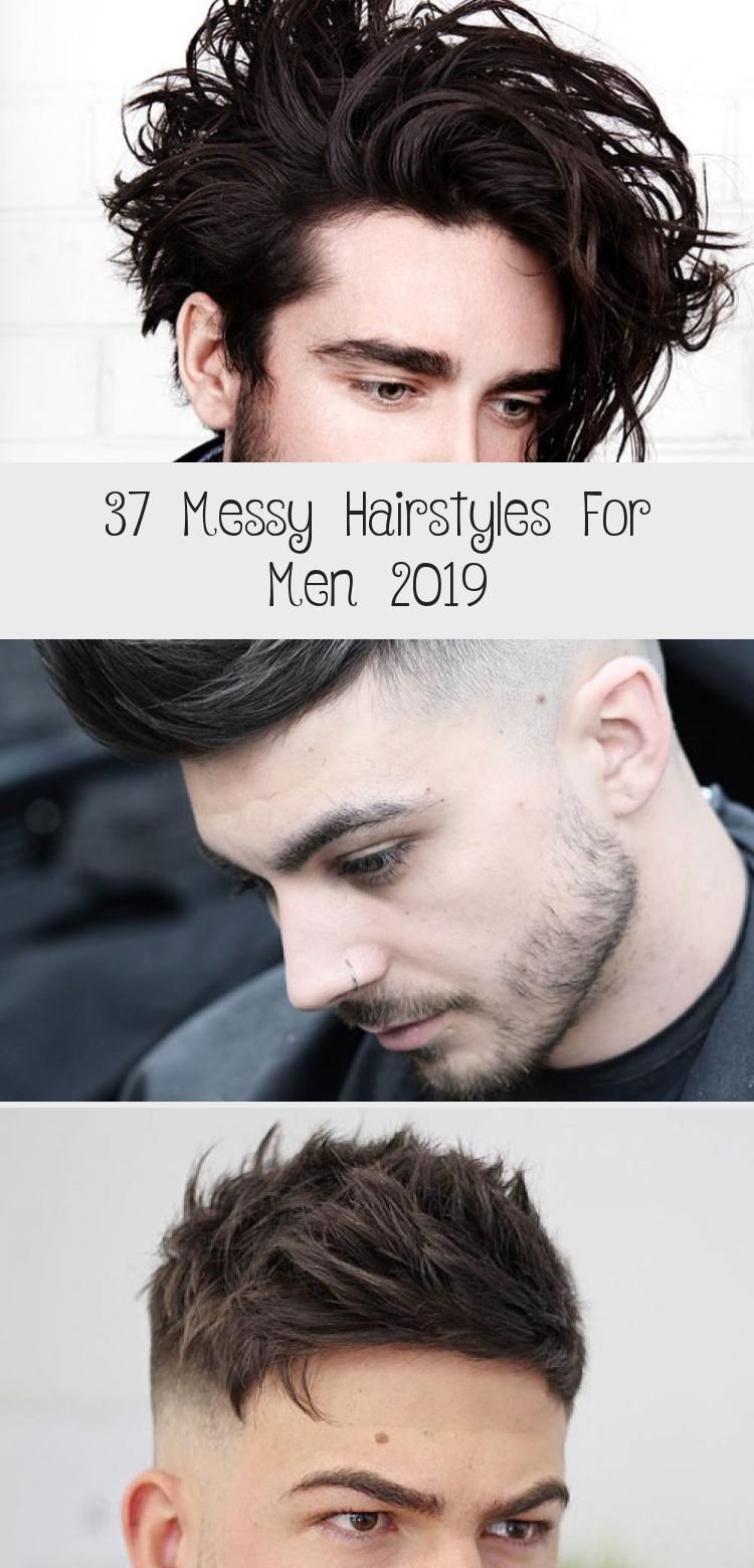 37 Messy Hairstyles For Men 2019 Messy hairstyles, Long