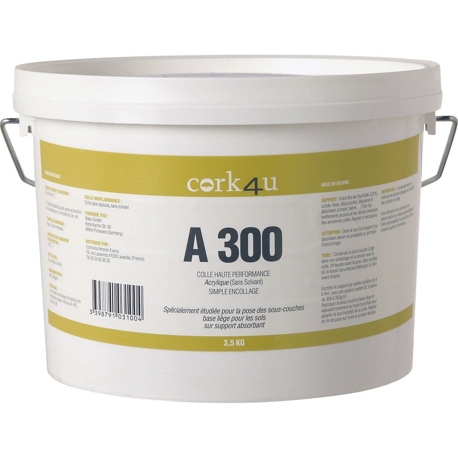 Ancorprim Comus Blanc 0 75l Primaire D Accrochage Universel Pour Metaux Et Supports Speciaux Pvc Verre Carrelage Peinture Antirouille Anti Rouille Primaire