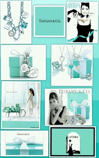 Tiffany And Co Collage Blue Tiffany And Co Collage