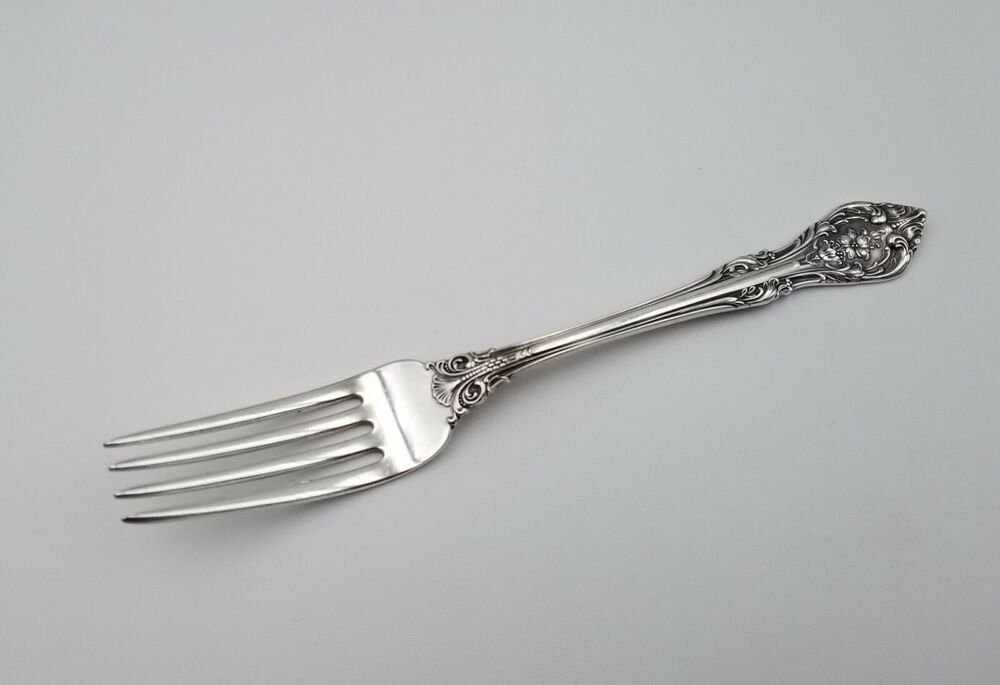 VERY GOOD CONDITION GORHAM KING EDWARD STERLING SILVER DINNER FORK