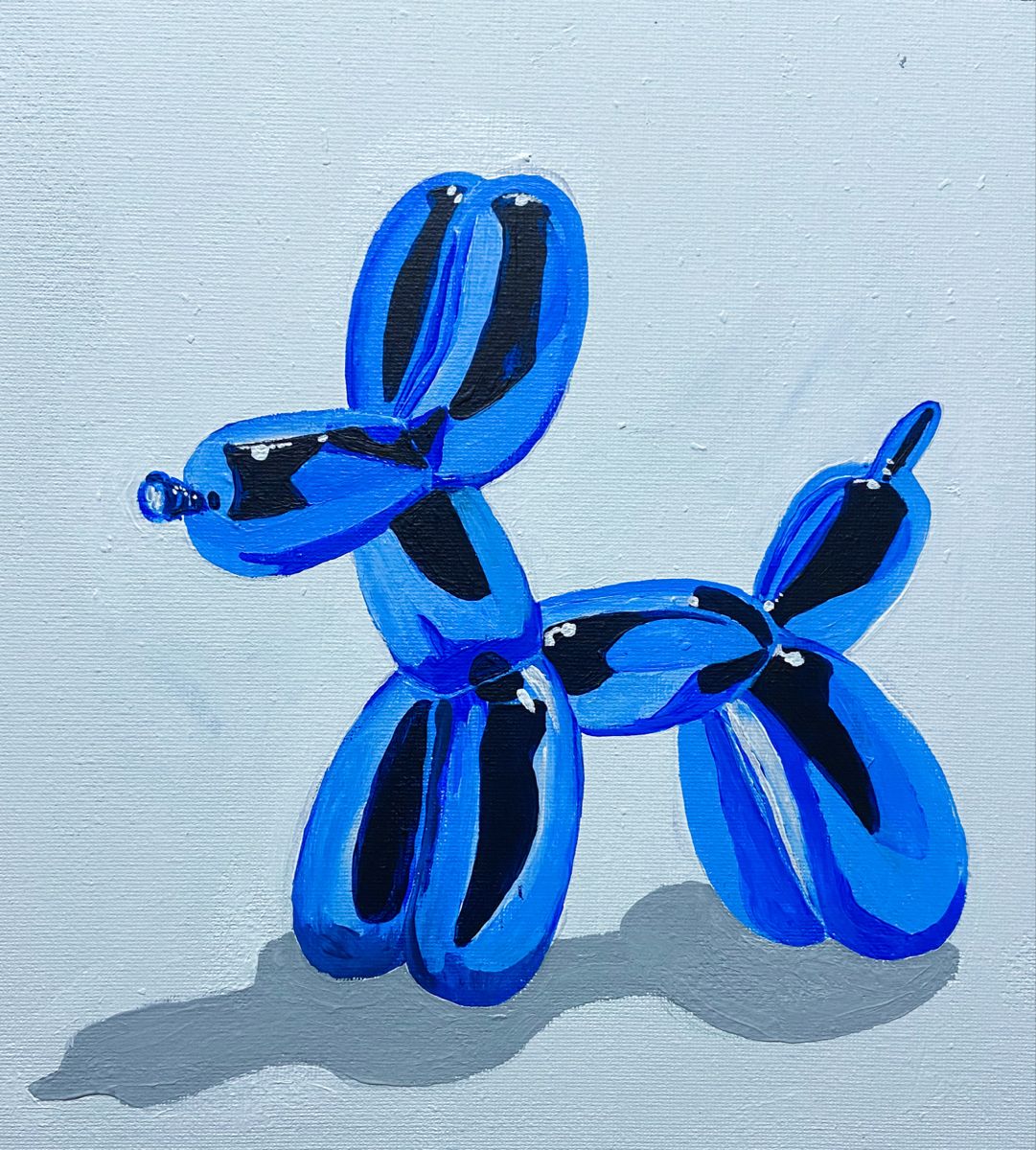 Balloon Dog Painting By D Moore balloon-dog-painting-by-d-moore