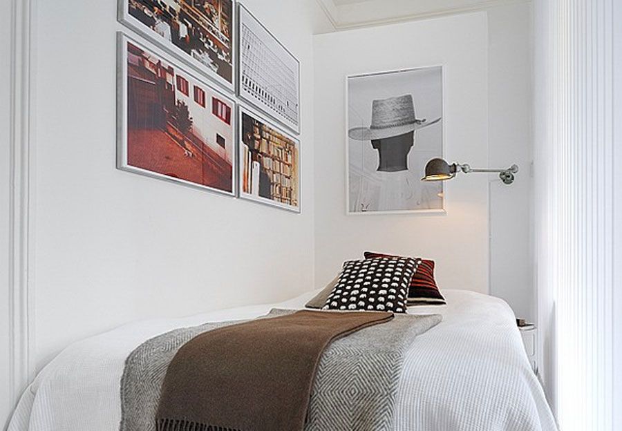 Small single bedroom interior design