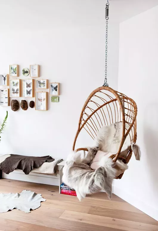Home Inspiration Swing Chairs Homes Swinging Chair Diy An Indoor Hammock Doesn T Everyone Want One Of These