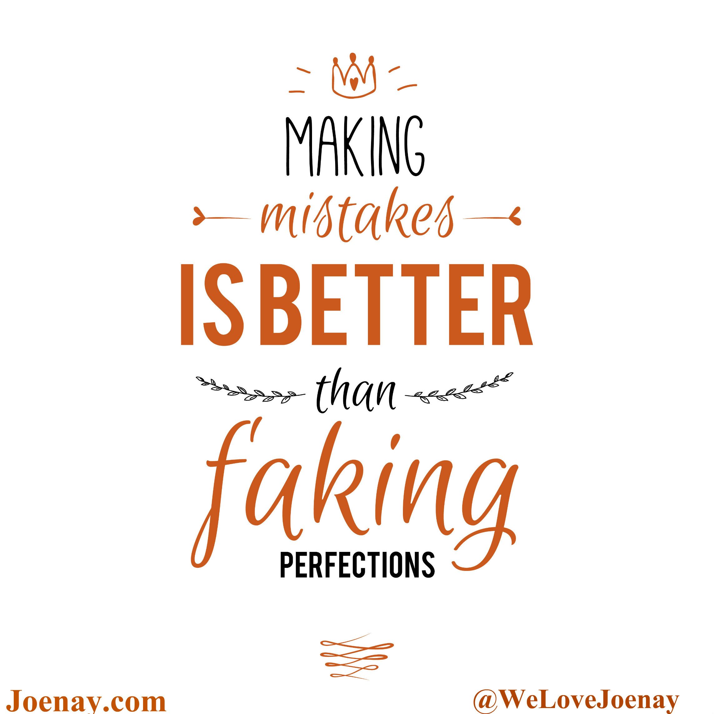 I dont want a perfect life, I want a Happy life" . #joenay