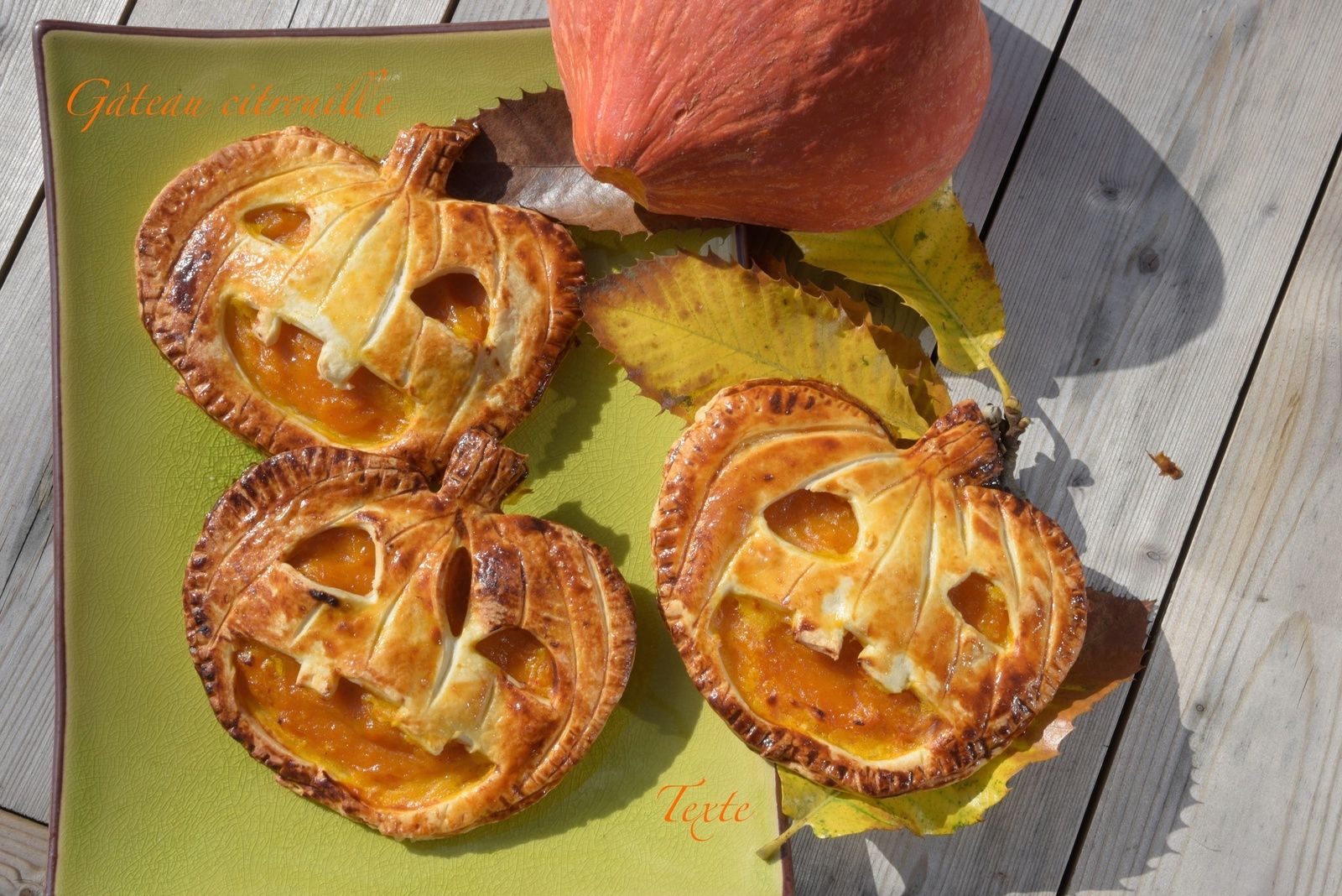 GĂąteaux citrouille au potimarron et pommes - Les recettes de Jacre/En