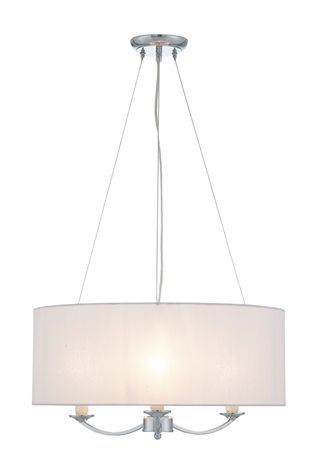 Heath 3 Light Chrome Pendant From The Next Uk Online Heath 3 Light Chrome Pendant From The Next Uk Online