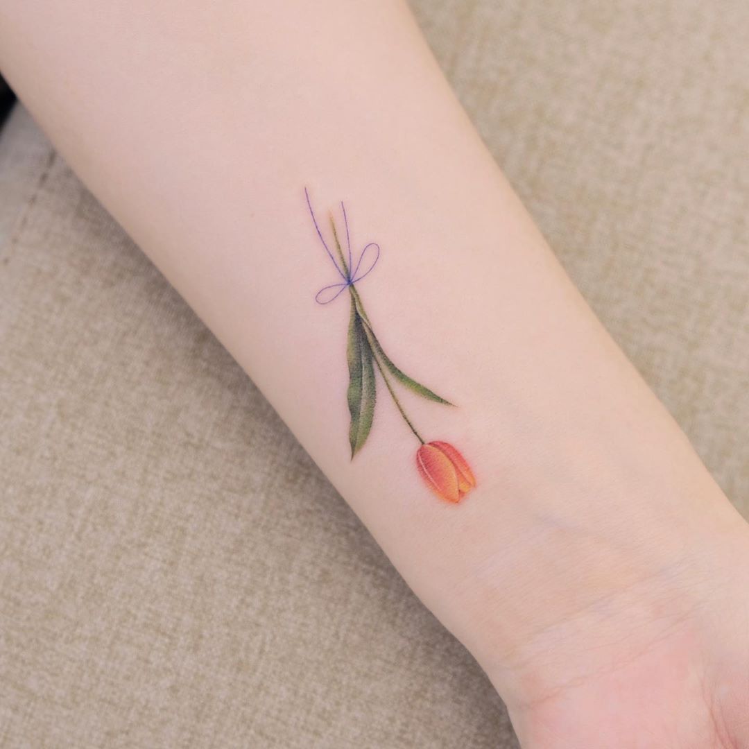101 Amazing Tulip Tattoo Designs You Need To See! Outsons Men's