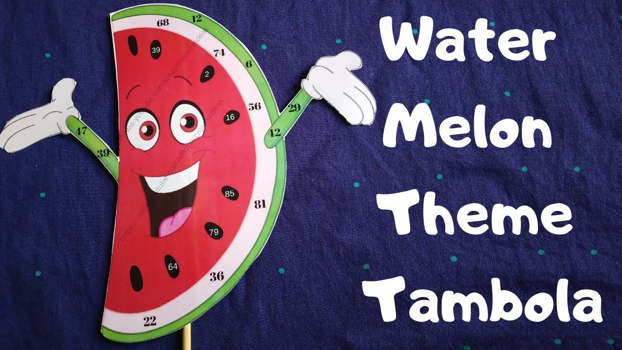 summer series watermelon theme tambola kitty party summer kitty party