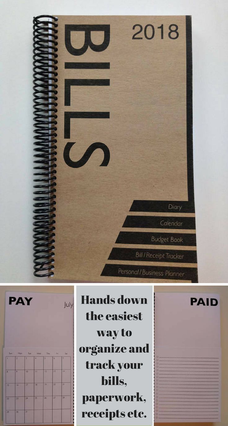 this bills book organizer 2018 budget planner is high quality